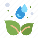 droop, earth, green, leaf