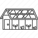 greenhouse, cultivation, farm, production, horticulture