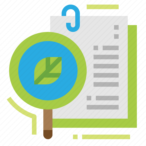 Document, ecology, information, research icon - Download on Iconfinder