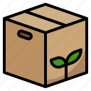 box, delivery, ecology, packing, paper