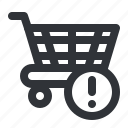 ecommerce, buy, cart, notification, shopping