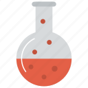 chemical, conical flask, flask, laboratory, research