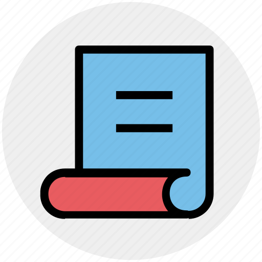 Doc, document, flyer, menu, page, paper icon - Download on Iconfinder