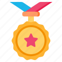 medal, award, winner, badge, achievement, reward