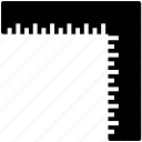 measure, measurements, ruler, scale icon