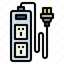 cable, cord, electricity, extension, plug