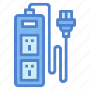 cable, cord, electricity, extension, plug