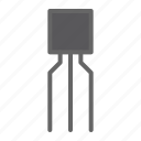 component, electronic, npn, pnp, transistor