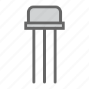 component, electronic, power, transistor