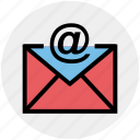 at, email, envelope, letter, message