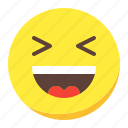 emoji, emoticon, face, happy, smile