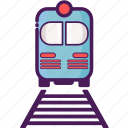 train, railroad, transportation, travel, vacation, vehicle