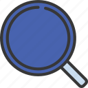 magnifying, glass, ui, ux, loupe, search