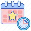 calendar, event, schedule, time