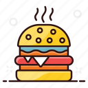 burger, fast food, food, hamburger, junk food