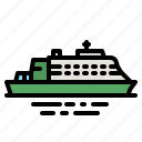 boat, ship, feery, cargo, shipping