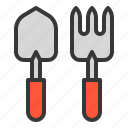 agricultural equipment, equipment, farm, trowel, hand fork