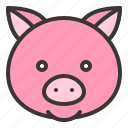 animal, farm, farming, pig