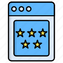 five, rate, rating, review, star, stars