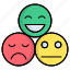 emoji, feedback, review 