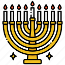 hanukkah, festival, jewish, candles