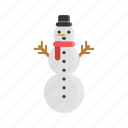 christmas, snow, snowman, winter, xmas