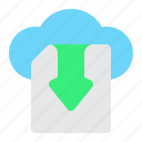 file, document, cloud, storage, download