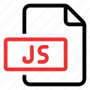 document, extension, extention, file, javascript, js, format