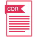 cdr, document, extension, folder, paper