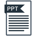 document, extension, folder, paper, ppt