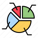 chart, pie, presentation, statistics