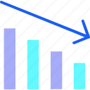 analytics, bar, finance, graph, report, slump, statistics