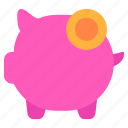 piggy, bank, banking, pig