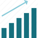 graph, growth, increase, progress, rise, stocks, uptrend