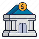 bank, building, finance