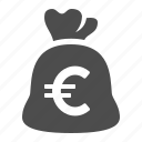 finance, currency, money, bag, moneybag, bank, euro