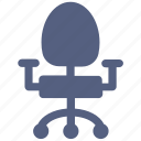 business, chair, office, office chair icon