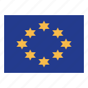 european, union, flag, nation, world, country