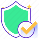 approved, accept, security, protection, shield