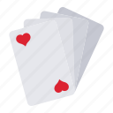 card, casino, gambling, heart, play