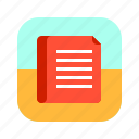 app, content, document, file, mobile, text