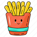 french fries, chips, fries, food, edible