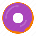 doughnut, bakery, dessert, donut, sweet, food, snack