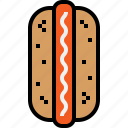 food, hotdog