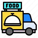 delivery, food, transportation, truck