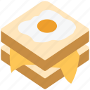 bread, breakfast, eating, egg, food, sandwich