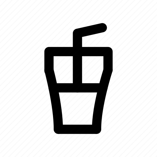 Drink, glass, juice, straw, water icon - Download on Iconfinder