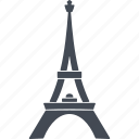 france, tower, building, eiffel tower