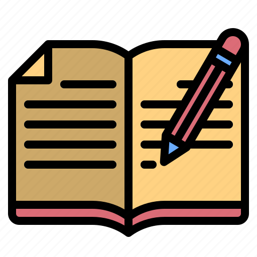 Freetime, writing, content, education, lecture, study icon - Download on Iconfinder