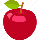 alphabet, apple, food, fruit, health, healthy, red